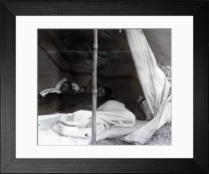 Framed Print : Boy scouts at camp, early morning, Mauritius Framed Print : Boy scouts at camp, early morning, Mauritius