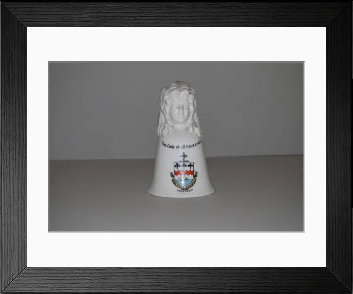 Framed Print : Suffragette Crested Bell Forcibly Fed Framed Print : Suffragette Crested Bell Forcibly Fed