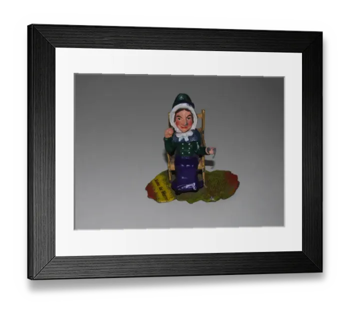 Framed Print : Suffragette Votes for Women Painted Figure