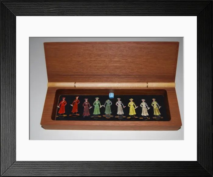 Framed Print : Suffragette Board Game PANK-A-SQUITH Framed Print : Suffragette Board Game PANK-A-SQUITH