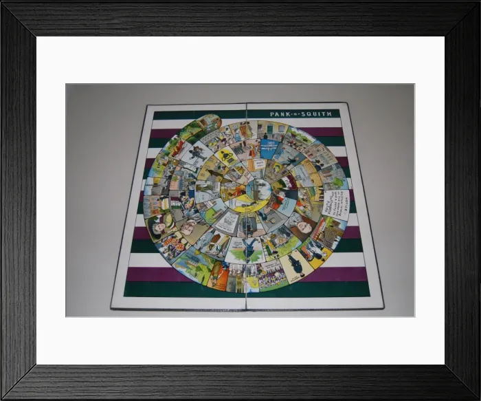 Framed Print : Suffragette Board Game PANK-A-SQUITH Framed Print : Suffragette Board Game PANK-A-SQUITH