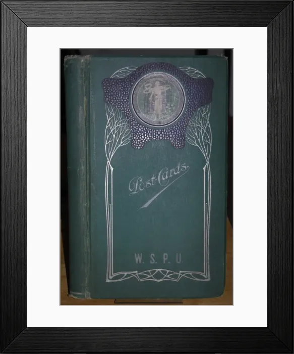 Framed Print : W. S. P. U Postcard Album, Sylvia Pankhurst Framed Print : W. S. P. U Postcard Album, Sylvia Pankhurst