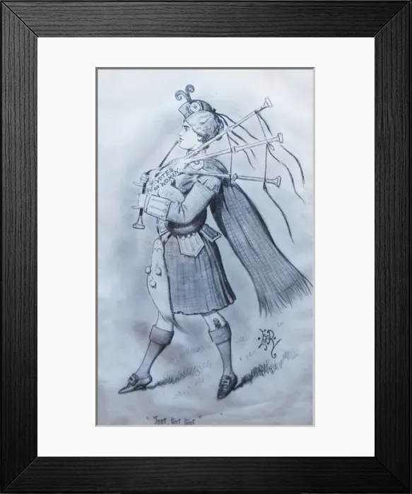 Framed Print : Suffragette Card Game PANKO Artwork Framed Print : Suffragette Card Game PANKO Artwork