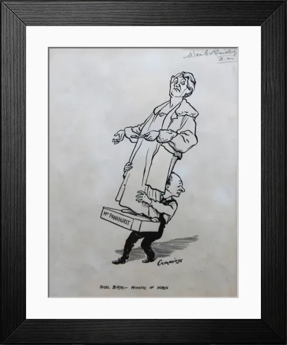 Framed Print : Emmeline Pankhurst Statue Framed Print : Emmeline Pankhurst Statue