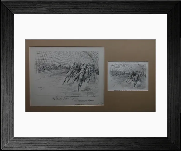 Framed Print : Suffragette Proof Racecourse Framed Print : Suffragette Proof Racecourse