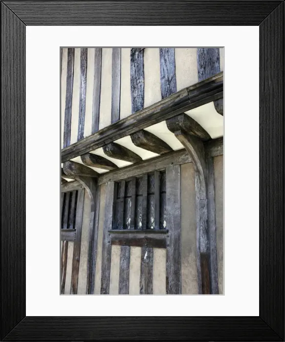 Framed Print : Alms Houses, Stratford-upon-Avon Framed Print : Alms Houses, Stratford-upon-Avon