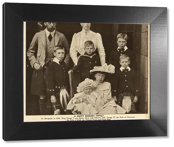 Duke and Duchess of York with their six children
