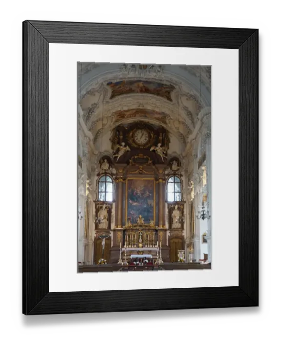 Framed Print : Germany, Bayern, Penzberg, Benediktbeuern Framed Print : Germany, Bayern, Penzberg, Benediktbeuern