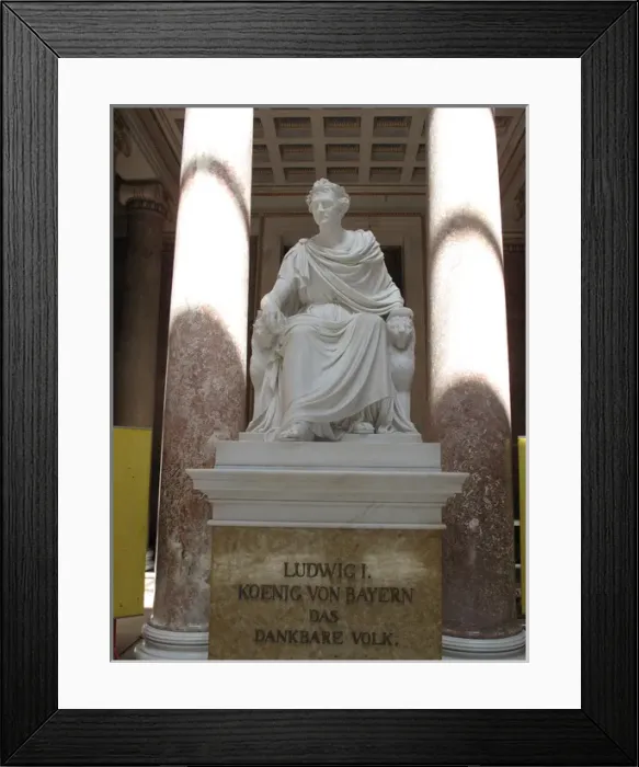 Framed Print : Germany, Bayern, Donaustauf Framed Print : Germany, Bayern, Donaustauf