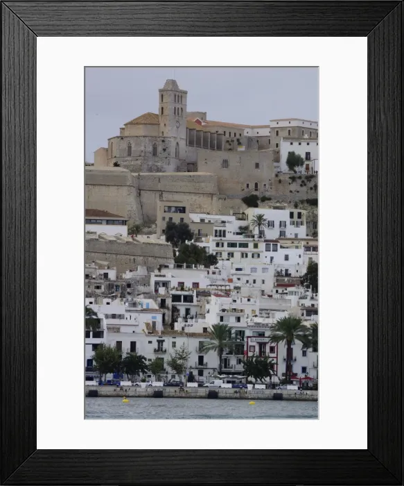 Framed Print : Spain, Balearic Islands, Ibiza, Eivissa Framed Print : Spain, Balearic Islands, Ibiza, Eivissa