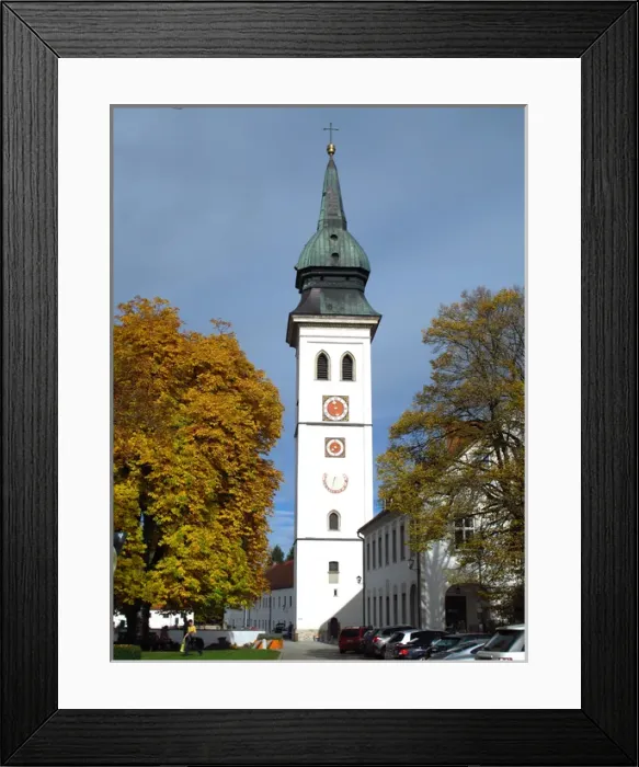 Framed Print : Germany, Bayern, Peissenberg, Rottenbuch Framed Print : Germany, Bayern, Peissenberg, Rottenbuch