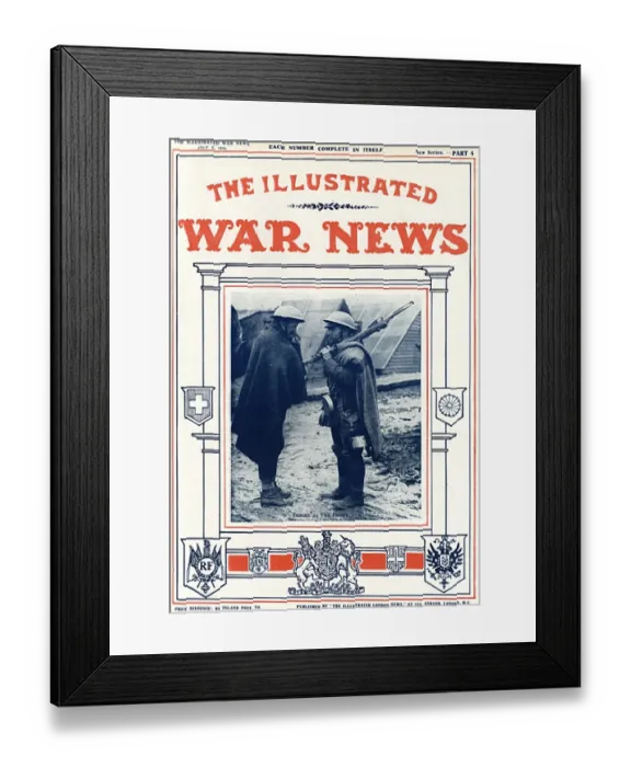 Framed Print : Illustrated War News - Tommy at the Front Framed Print : Illustrated War News - Tommy at the Front