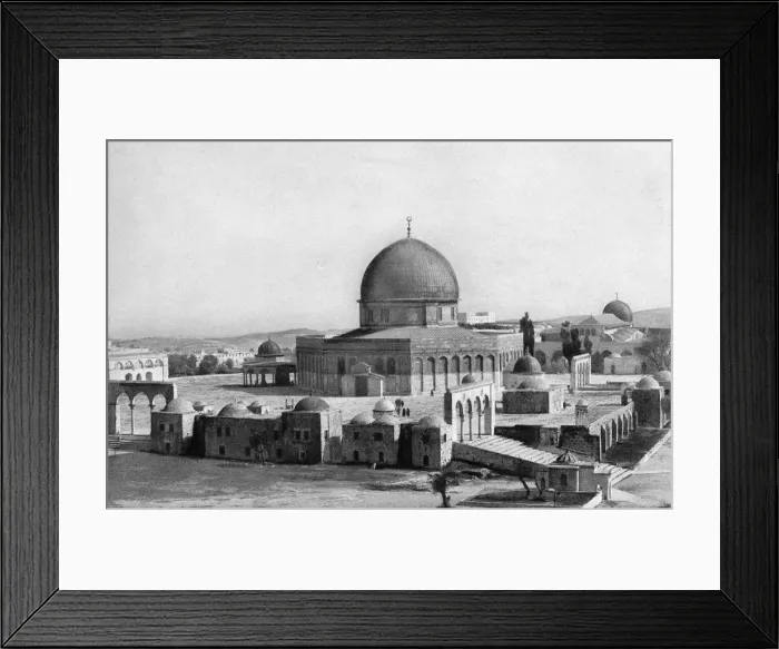 Framed Print : Dome of the Rock and Temple area, Jerusalem Framed Print : Dome of the Rock and Temple area, Jerusalem