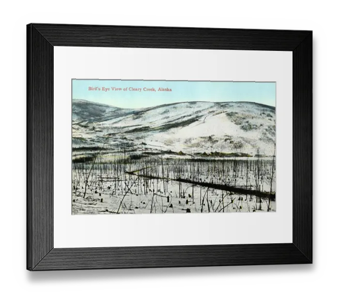 Framed Print : Cleary Creek, Alaska, USA Framed Print : Cleary Creek, Alaska, USA