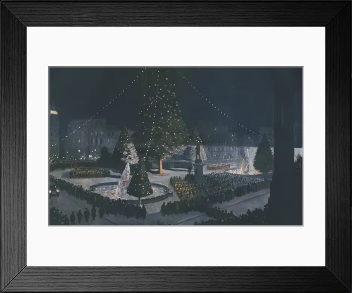 Framed Print : A suggestion for a festive, post-war Trafalgar Square Framed Print : A suggestion for a festive, post-war Trafalgar Square