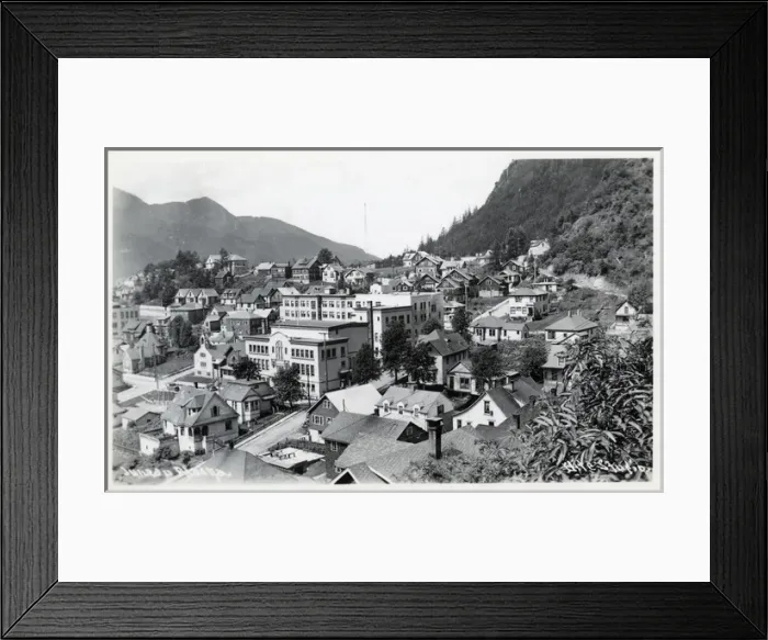 Framed Print : Juneau, Alaska, USA Framed Print : Juneau, Alaska, USA
