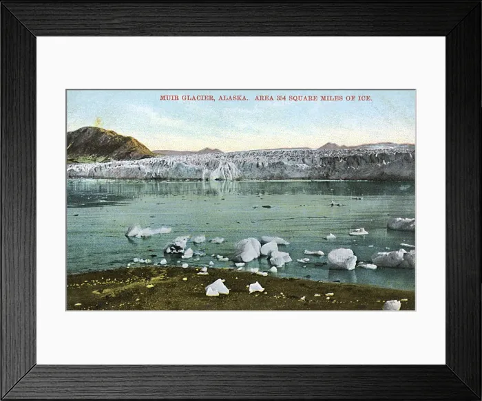 Framed Print : Muir Glacier, Alaska, USA Framed Print : Muir Glacier, Alaska, USA