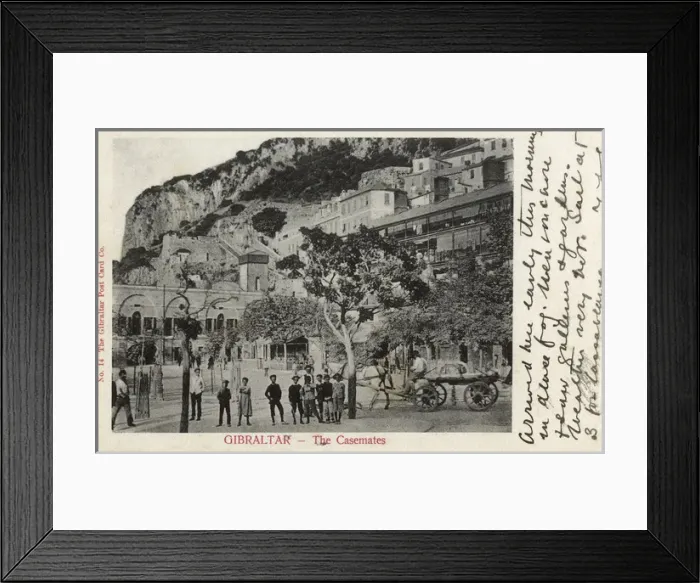 Framed Print : Casemates Square, Gibraltar Framed Print : Casemates Square, Gibraltar