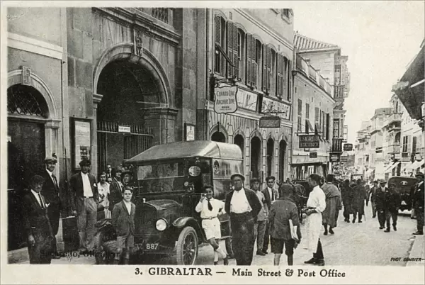 Main Street and Post Office, Gibraltar