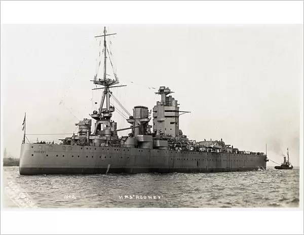 HMS Rodney, British battleship