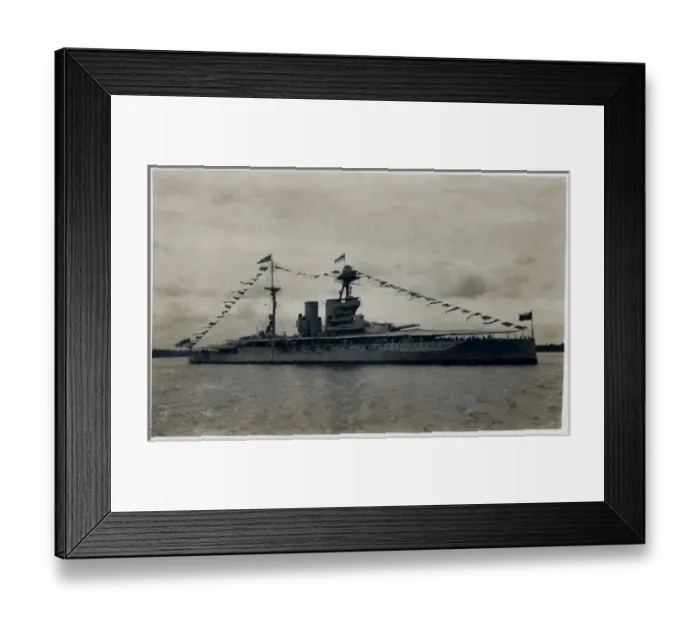 Framed Print : HMS Malaya, British battleship Framed Print : HMS Malaya, British battleship