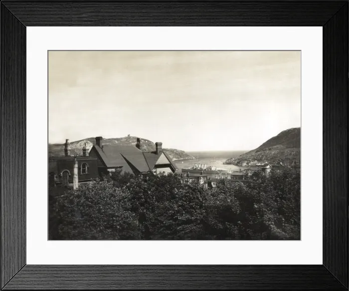Framed Print : HMS Berwick, British cruiser, Newfoundland
