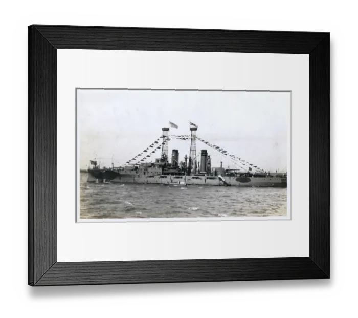 Framed Print : USS Delaware, American battleship Framed Print : USS Delaware, American battleship