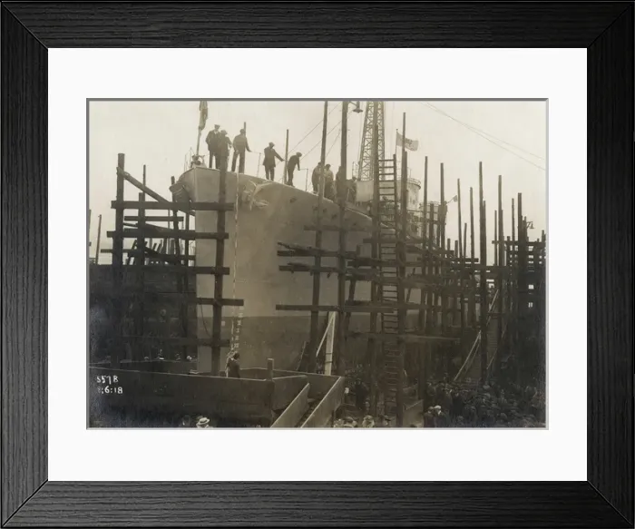 Framed Print : HMS Douglas, British destroyer, WW1 Framed Print : HMS Douglas, British destroyer, WW1
