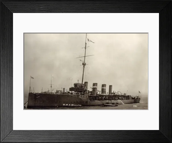 Framed Print : HMS Blanche, British light cruiser Framed Print : HMS Blanche, British light cruiser