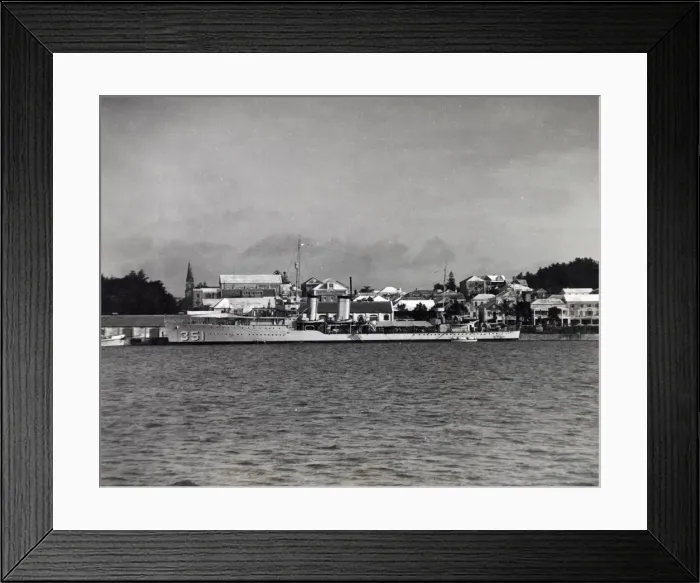 Framed Print : USS Macdonough, American destroyer Framed Print : USS Macdonough, American destroyer