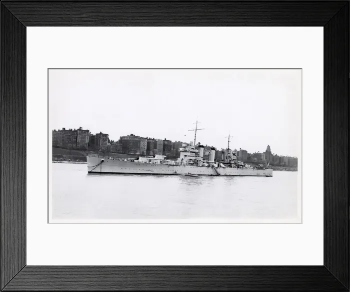 Framed Print : USS Brooklyn, American cruiser Framed Print : USS Brooklyn, American cruiser