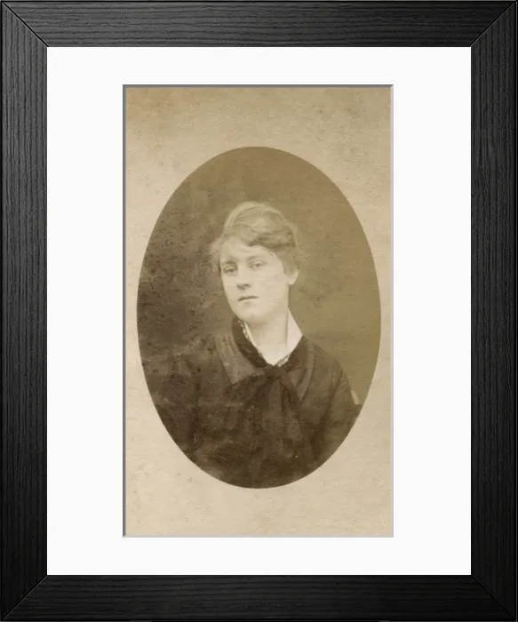 Framed Print : Young Victorian woman Framed Print : Young Victorian woman