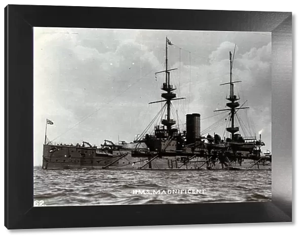HMS Magnificent, British battleship