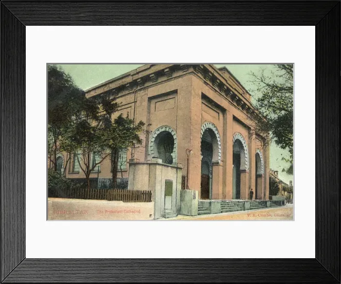 Framed Print : Protestant Cathedral, Gibraltar Framed Print : Protestant Cathedral, Gibraltar