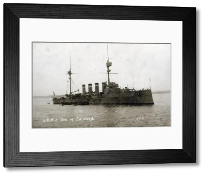 Framed Print : HMS Duke of Edinburgh, British protected cruiser Framed Print : HMS Duke of Edinburgh, British protected cruiser