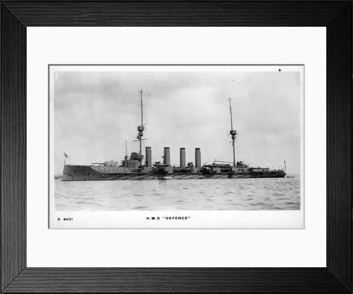 Framed Print : HMS Defence, British protected cruiser Framed Print : HMS Defence, British protected cruiser