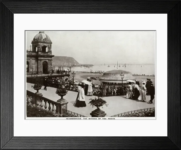 Framed Print : Scarborough, the rivera of the north Framed Print : Scarborough, the rivera of the north