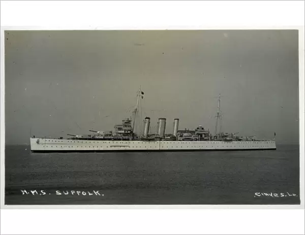HMS Suffolk, British heavy cruiser