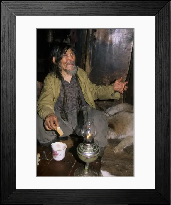 Framed Print : Siberian shaman / sorcerer / wizard / healer / Framed Print : Siberian shaman / sorcerer / wizard / healer /
