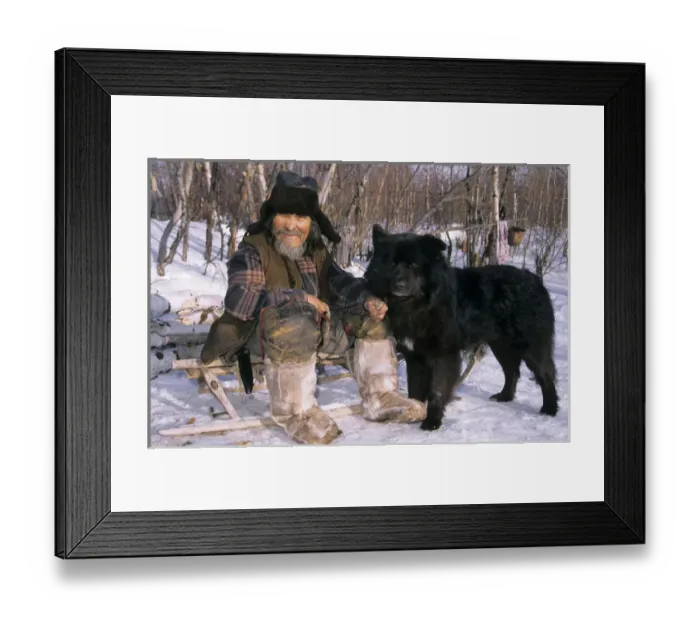 Framed Print : Siberian shaman / sorcerer / wizard / healer / Framed Print : Siberian shaman / sorcerer / wizard / healer /