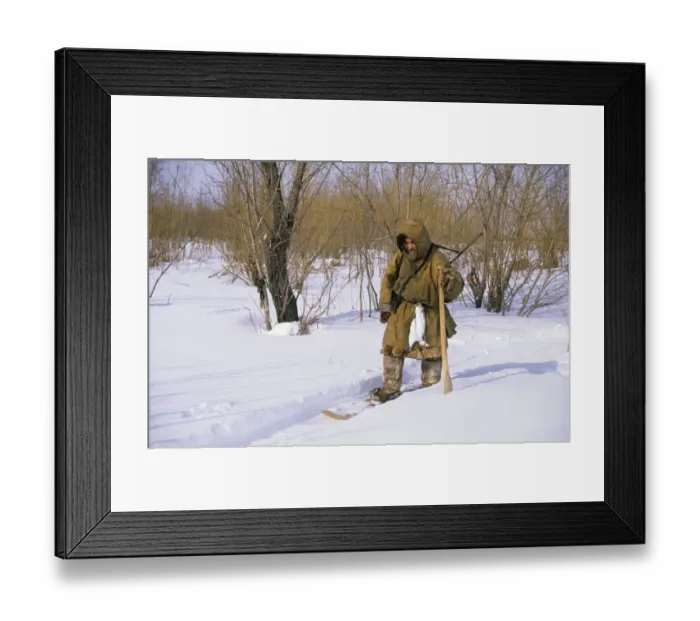 Framed Print : A Siberian shaman / sorcerer / wizard / healer Framed Print : A Siberian shaman / sorcerer / wizard / healer