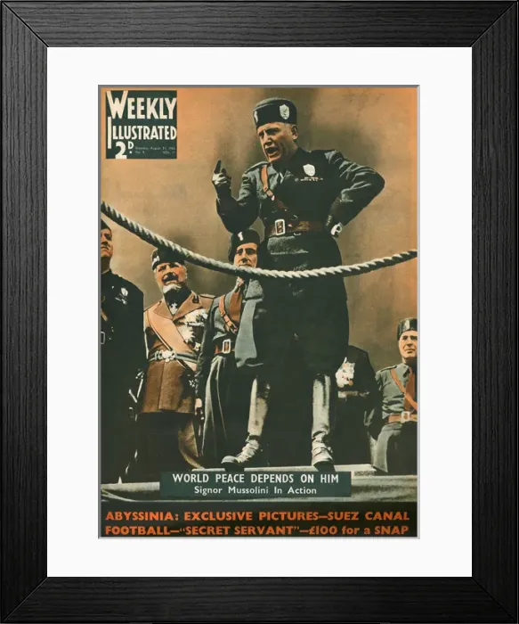 Framed Print : insert Date: 1935 Framed Print : insert Date: 1935