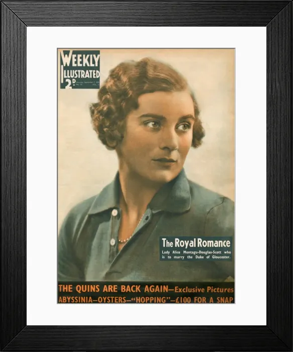 Framed Print : insert Date: 1935 Framed Print : insert Date: 1935