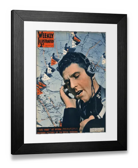 Framed Print : insert Date: 1935