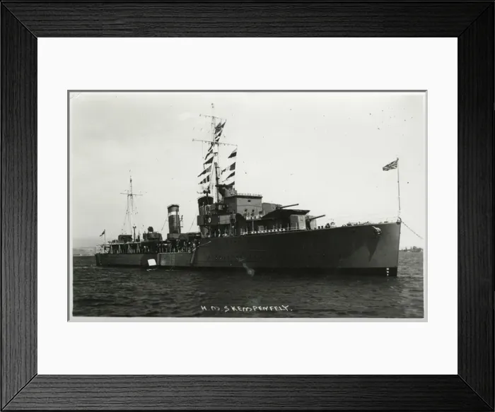 Framed Print : HMS Kempenfelt, British destroyer Framed Print : HMS Kempenfelt, British destroyer