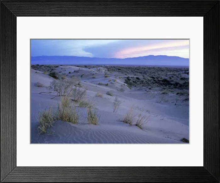 Framed Print : Sand dunes of Karakum desert - sunset Framed Print : Sand dunes of Karakum desert - sunset