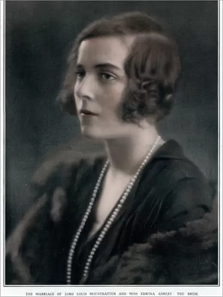 Mountbatten wedding 1922 - Lady Edwina Ashley