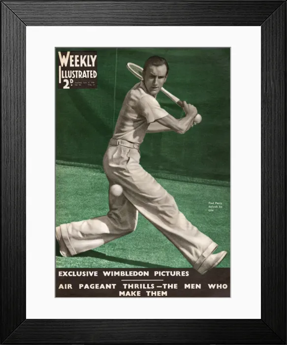 Framed Print : Fred Perry Framed Print : Fred Perry