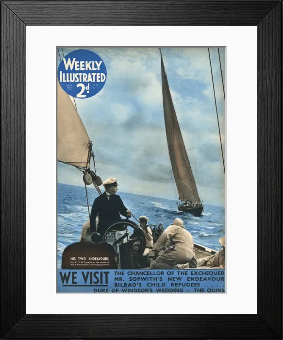 Framed Print : insert Date: 1937 Framed Print : insert Date: 1937