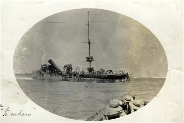 German cruiser SMS Emden, WW1